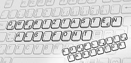 AA QWERTZ全tasten字體