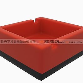3D煙灰缸模型