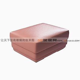 3D沙發(fā)凳模型