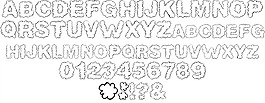 alphaclouds字體