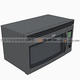 3D微波爐模型