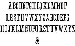 armeniancircus字体