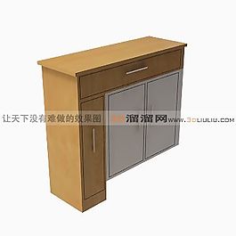 3D柜模型