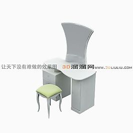 3D梳妝臺模型