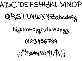 該字體