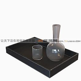 3D酒瓶模型
