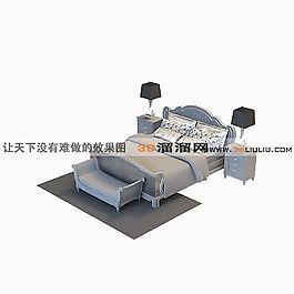 3D床模型