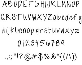 annshandwriting字体