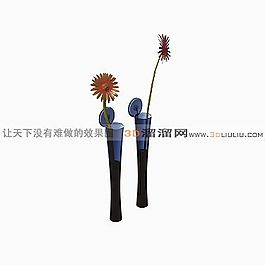 3D花瓶模型