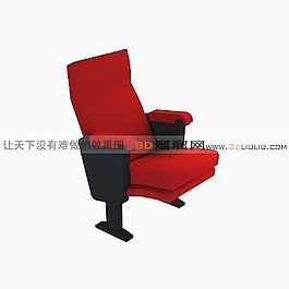 3D劇院椅模型