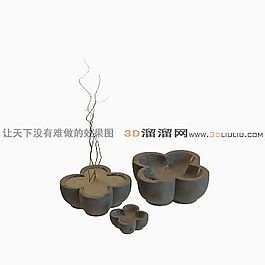 3D盆景模型
