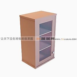 3D邊柜模型