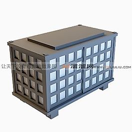 3D邊柜模型