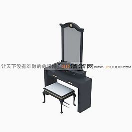 3D梳妝臺模型