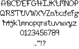 秋天的字體