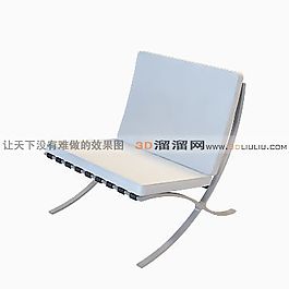 3D休閑椅模型