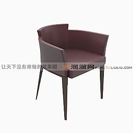 3D休閑椅模型