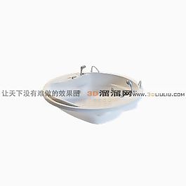3D浴缸模型
