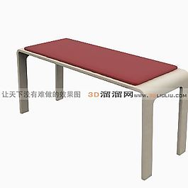 3D長(zhǎng)凳模型