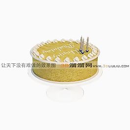 3D蛋糕模型