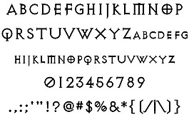 avqest字体