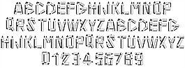 alphapencils字体