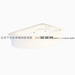 3D浴缸模型