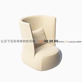 3D沙發(fā)椅模型