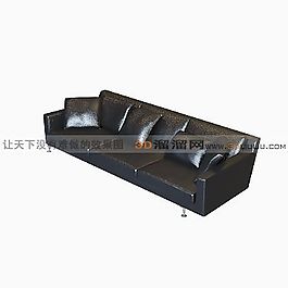 3D三人沙發(fā)模型