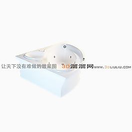 3D浴缸模型