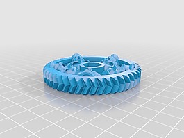 47yooth韋德齒輪與頭骨的嵌入式