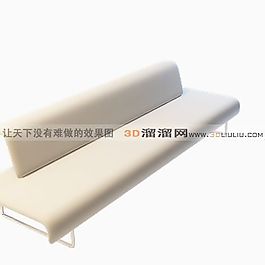3D多人沙發(fā)模型