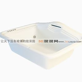 3D浴缸模型