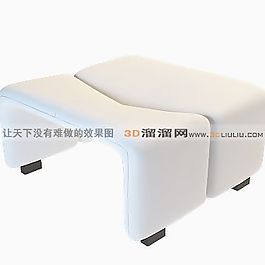 3D沙发凳模型