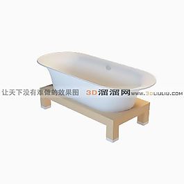 3D浴缸模型