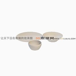 3D盤子模型