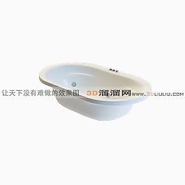 3D浴缸模型