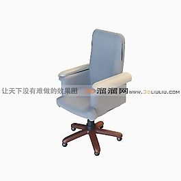 3D豪華高背椅模型