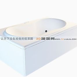 3D浴缸模型