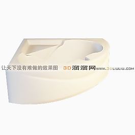 3D浴缸模型