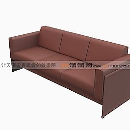3D三人沙發(fā)模型