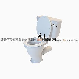 3D坐便器模型