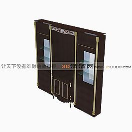 3D柜模型