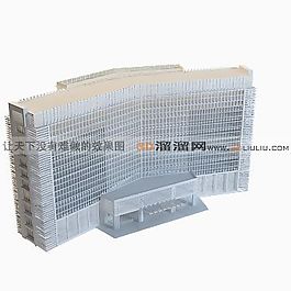 3D酒店模型