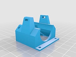 低調的E3D V5 40毫米風扇罩與拉鏈鎖