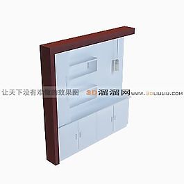 3D酒柜模型