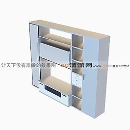 3D衣柜模型