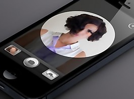 iPhone 5相機應用程序UI