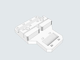 SketchUp I3 x-carriage GT2帶和Z