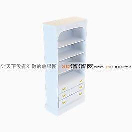 3D陈设柜模型